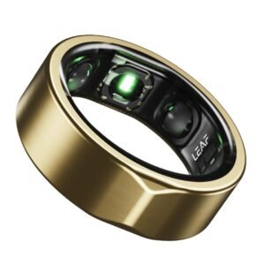 Leaf Halo Smart Ring | Health Tracker | Sleep, Fitness, Stress | Includes 30+ Workout Modes | 10+ Day Battery