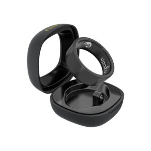 Voods Smart Ring for Men & Women, Health & Fitness Tracker, Ceramic Built, Stress & Sleep Monitoring